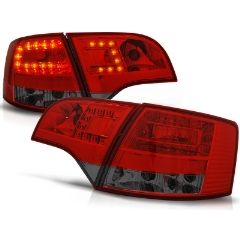 Focos / Pilotos traseros de LED Audi A4 B7 11.04-03.08 Avant Rojo Ahumado Led
