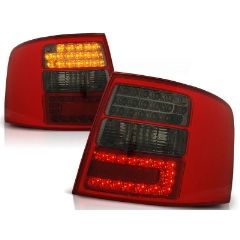 Focos / Pilotos traseros de LED Audi A6 05.97-05.04 Avant Rojo Ahumado Led