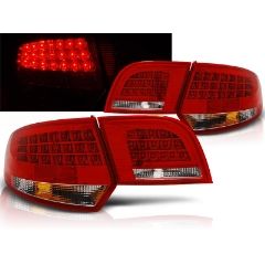 Focos / Pilotos traseros de LED Audi A3 8p 04-08 Sportback Rojo/blanco Led