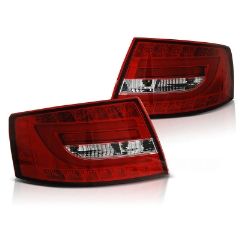 Focos / Pilotos traseros de LED Audi A6 C6 Sedan 04.04-08 Rojo/blanco Led 7pin
