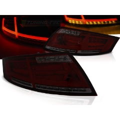 Focos / Pilotos traseros de LED Audi Tt 04.06-02.14 Rojos ahumados Led Bar