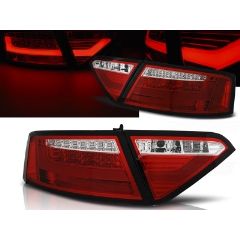 Focos / Pilotos traseros de LED Audi A5 07-06.11 Coupe Rojo/blanco Led Bar