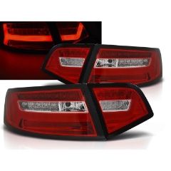 Focos / Pilotos traseros de LED Audi A6 08-11 Sedan Rojo Blanco Con Intermitentes Dinamicos