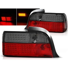 Focos / Pilotos traseros de LED Bmw E36 12.90-08.99 Coupe Rojo Ahumado Led