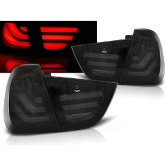 Focos / Pilotos traseros de LED Bmw E91 09-11 Ahumado Negro Led Bar