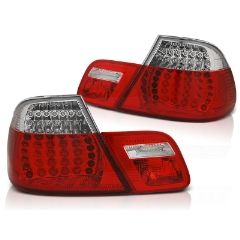 Focos / Pilotos traseros de LED Bmw E46 04.99-03.03 Coupe Rojos White Led-intermitente Dinamico