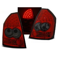 Focos / Pilotos traseros de LED Chrysler 300c 05-08 Rojo Ahumado Led