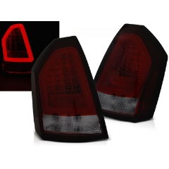 Focos / Pilotos traseros de LED Chrysler 300c 05-08 Rojo Ahumados Led Barstyle=