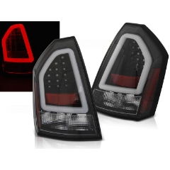 Focos / Pilotos traseros de LED Chrysler 300c 05-08 Negro Led Barstyle=