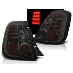 Focos / Pilotos traseros de LED Fiat 500 07- Ahumado Led
