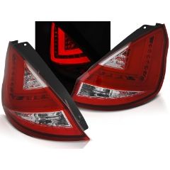 Focos / Pilotos traseros de LED Ford Fiesta Mk7 12-15 Hb Rojo/blanco Led Bar