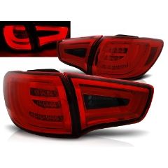 Focos / Pilotos traseros de LED Kia Sportage Iii 10- 04.14 Rojo Ahumado Led Bar