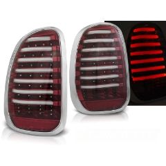 Focos / Pilotos traseros de LED Mini R60 Countryman 10-14 Rojo Blanco Led Barstyle=