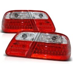 Focos / Pilotos traseros de LED Mercedes W210 95-03.02 Rojo/blanco Led