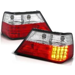 Focos / Pilotos traseros de LED Mercedes W124 E-klasa 01.85-06.95 Rojo/blanco Led