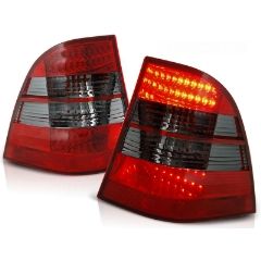 Focos / Pilotos traseros de LED Mercedes W163 Ml M-klasa 03.98-05 Rojo Ahumado Led