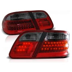 Focos / Pilotos traseros de LED Mercedes W210 E-klasa 95-03.02 Rojo Ahumado Ledstyle=