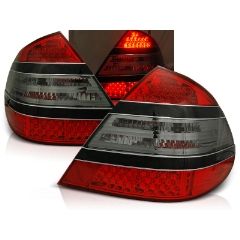 Focos / Pilotos traseros de LED Mercedes W211 E-klasa 03.02-04.06 Rojo Ahumado Led