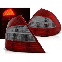 Focos / Pilotos traseros de LED Mercedes W211 E-klasa 03.02-04.06 Rojo Ahumado Led