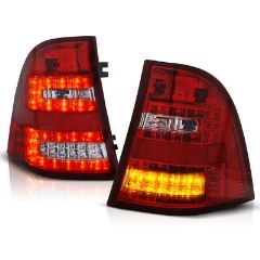 Focos / Pilotos traseros de LED Mercedes W163 Ml M-klasa 03.98- 05 Rojo/blanco Ledstyle=