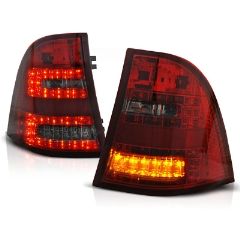 Focos / Pilotos traseros de LED Mercedes W163 Ml M-klasa 03.98-05 Rojo Ahumado Rojos