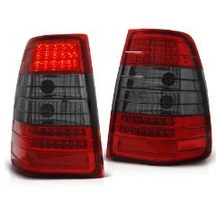 Focos / Pilotos traseros de LED Mercedes W124 E-klasa Kombi 09.85-95 Rojo Ahumado Led