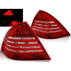 Focos / Pilotos traseros de LED Mercedes C-klasa W203 Sedan 00-04 Rojo/blanco Ledstyle=