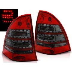 Focos / Pilotos traseros de LED Mercedes C-klasa W203 Kombi 00-07 Rojo Ahumado Led