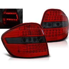 Focos / Pilotos traseros de LED Mercedes M-klasa W164 05-08 Rojo Ahumado Ledstyle=