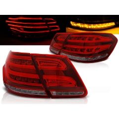 Focos / Pilotos traseros de LED Mercedes W212 E-klasa 09-13 Rojo Ahumado Ledstyle=