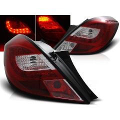 Focos / Pilotos traseros de LED Opel Corsa D 3d 04.06- Rojo/blanco Ledstyle=