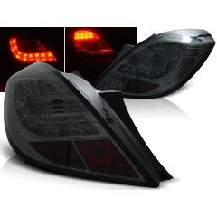 Focos / Pilotos traseros de LED Opel Corsa D 3d 04.06- Ahumado Led