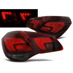 Focos / Pilotos traseros de LED Opel Astra J 10- Hatchback Rojo Ahumado Ledstyle=