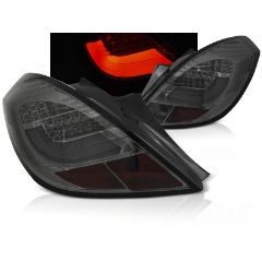 Focos / Pilotos traseros de LED Opel Corsa D 3ptas 04.06-14 Ahumado Led Barstyle=