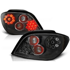 Focos / Pilotos traseros de LED Peugeot 307 04.01-07 Negro Led