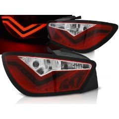 Focos / Pilotos traseros de LED Seat Ibiza 6j 3d 06.08-12 Rojo/blanco Led Barstyle=