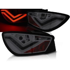 Focos / Pilotos traseros de LED Seat Ibiza 6j 3d 06.08-12 Rojo Ahumado Led Barstyle=