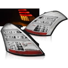 Focos / Pilotos traseros de LED Suzuki Swift Iv 10- Cromado Led Barstyle=