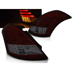 Focos / Pilotos traseros de LED Suzuki Swift Iv 10- Rojo Ahumado Led Barstyle=