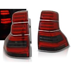 Focos / Pilotos traseros de LED Toyota Land Cruiser 150 09-13 Rojo Ahumados Ledstyle=