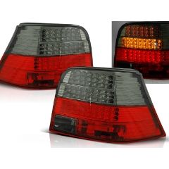 Focos / Pilotos traseros de LED VW Volkswagen Golf 4 09.97-09.03 Rojo Ahumado Ledstyle=