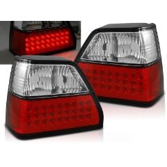 Focos / Pilotos traseros de LED VW Volkswagen Golf 2 08.83-08.91 Rojo/blanco Ledstyle=