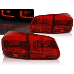 Focos / Pilotos traseros de LED VW Volkswagen Tiguan 07.11-12.2015 Rojos Ledstyle=