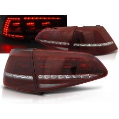 Focos / Pilotos traseros de LED VW Volkswagen Golf 7 13-17 Rojo Blanco Intermitentes Dinamicos R Lookstyle=