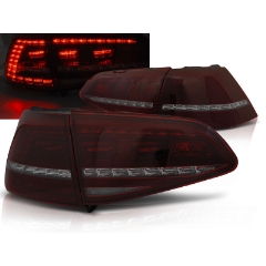 Focos / Pilotos traseros de LED VW Volkswagen Golf 7 13- Rojo Ahumado Intermitentes Dinamicos R Lookstyle=