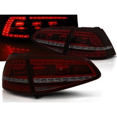 Focos / Pilotos traseros de LED VW Volkswagen Golf 7 13- Rojo Ahumado Led GTI Lookstyle=