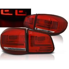Focos / Pilotos traseros de LED VW Volkswagen Tiguan 07-07.11 Rojo Blanco Led Barstyle=