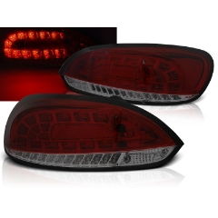 Focos / Pilotos traseros de LED VW Volkswagen Scirocco Iii 08-04.14 Rojo Ahumado Ledstyle=