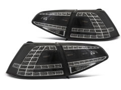 Focos / Pilotos traseros de LED VW Volkswagen Golf 7 13-17 Negros Led GTI Look-intermitente Dinamicostyle=