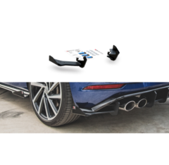 Racing Durability Splitters traseros laterales + Flaps VW Volkswagen Golf 7 R Facelift - Volkswagen/Golf R/Mk7 Facelift Maxtonstyle=
